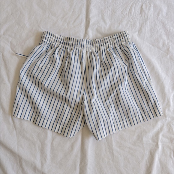 ZARA Striped Cotton Shorts - Picture 4 of 4